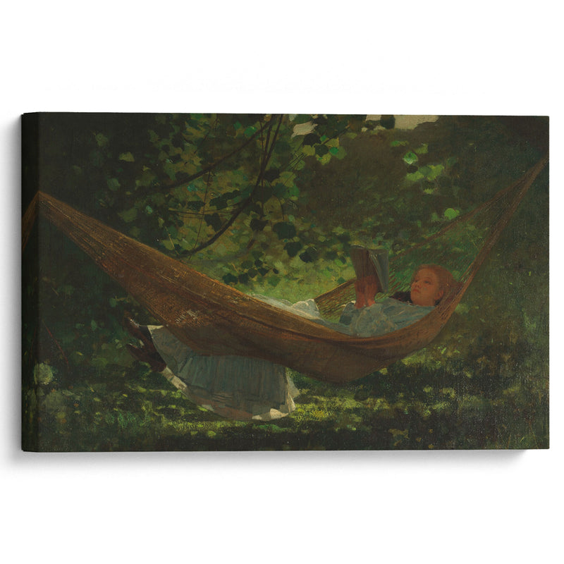 Sunlight and Shadow (1872) - Winslow Homer - Canvas Print