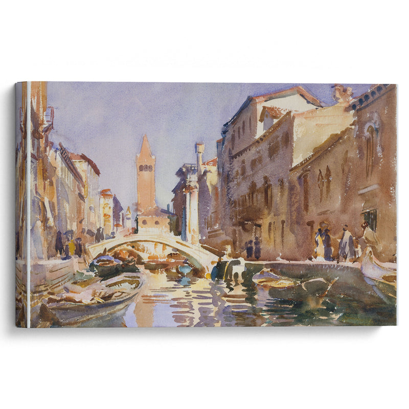 Venetian Canal (1913) - John Singer Sargent - Canvas Print