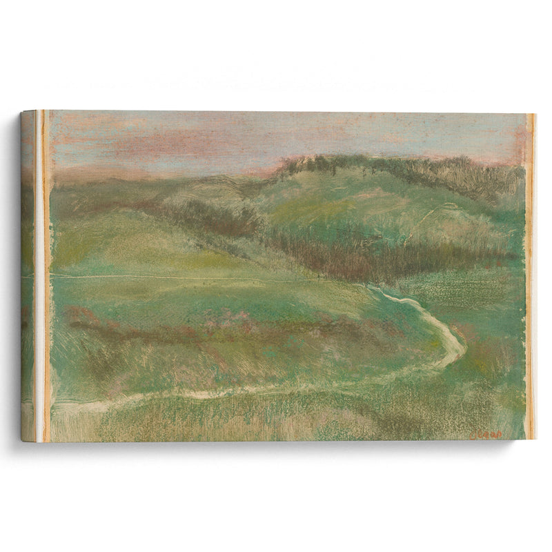 Landscape (1892) - Edgar Degas - Canvas Print