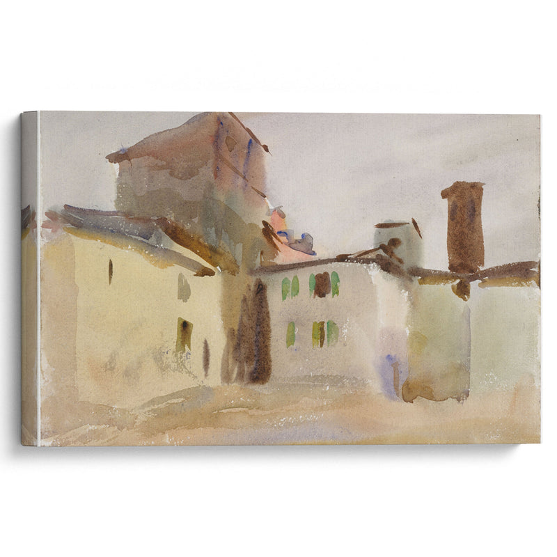 Borgo San Lorenzo (circa 1910) - John Singer Sargent - Canvas Print