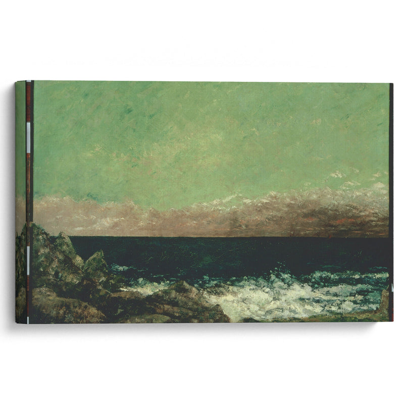 The Mediterranean - Gustave Courbet - Canvas Print