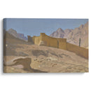 Le monastère de Sainte-Catherine - Jean-Léon Gérôme - Canvas Print