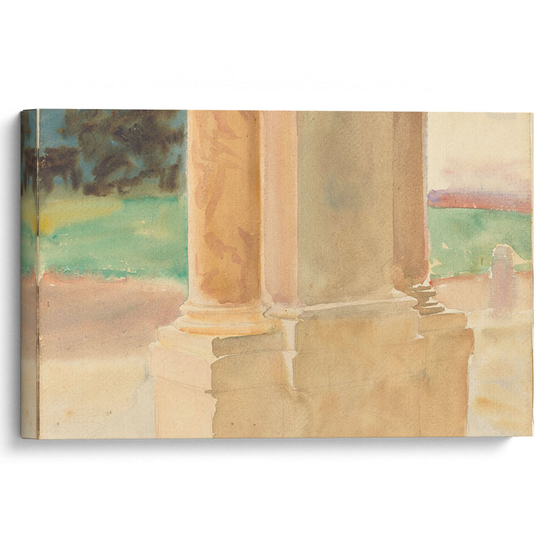 Frascati, Architectural Study (c. 1907) - John Singer Sargent - Canvas Print