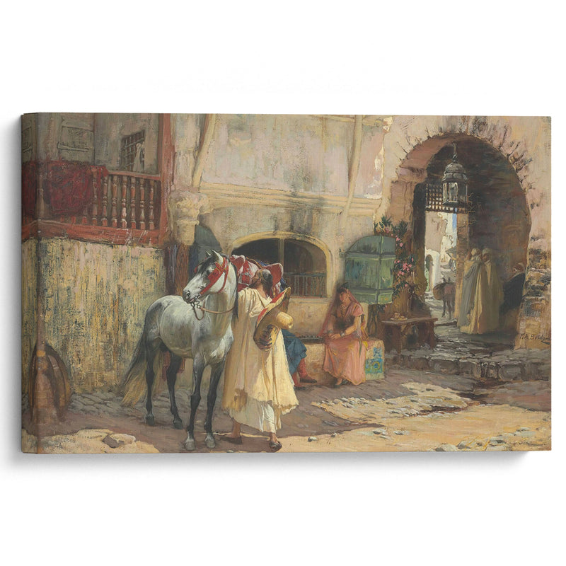Off for a Ride, Constantine, Algeria - Frederick Arthur Bridgman - Canvas Print