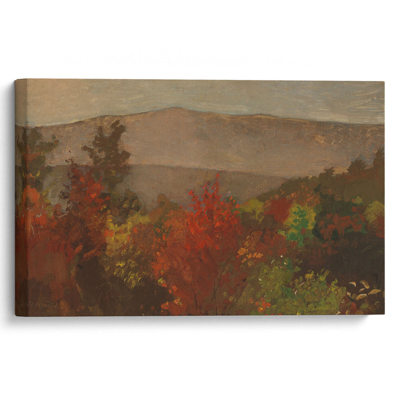 Autumn Treetops (1873) - Winslow Homer - Canvas Print