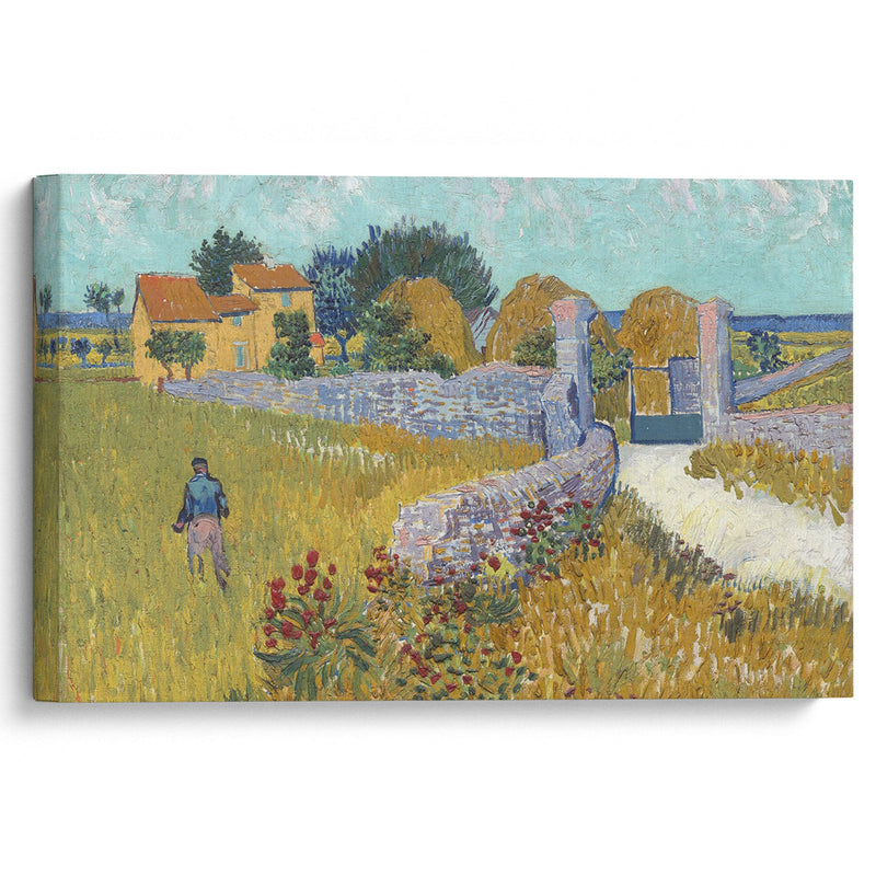 Farmhouse in Provence (1888) - Vincent van Gogh - Canvas Print - UAIO LMT