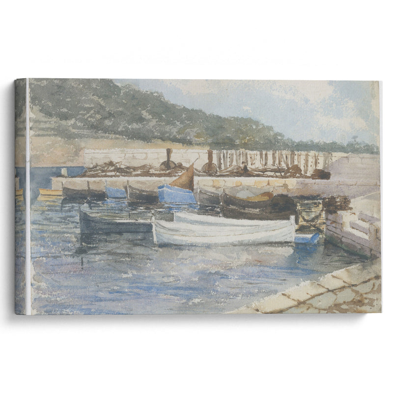 Boats - John Singer Sargent - Canvas Print