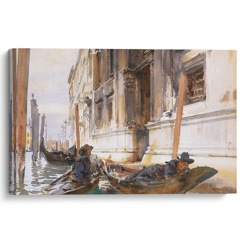 Gondoliers’ Siesta (circa 1904) - John Singer Sargent - Canvas Print