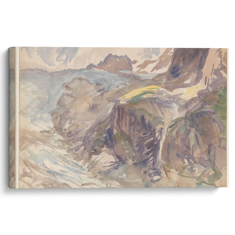 Glacier (circa 1908 –9) - John Singer Sargent - Canvas Print