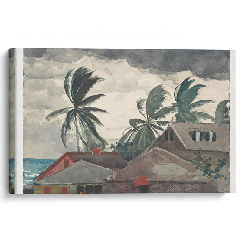 Hurricane, Bahamas (1898) - Winslow Homer - Canvas Print