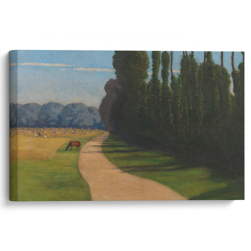 Chemin de la Croix-Rouge (1918) - Félix Vallotton - Canvas Print