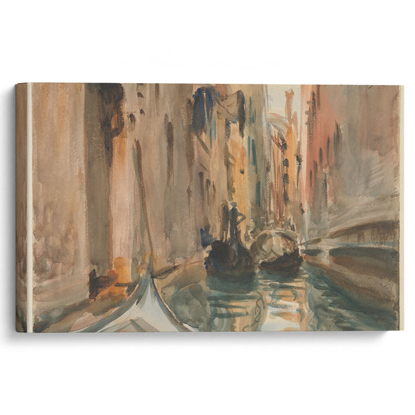 Rio di San Salvatore, Venice  (between 1906 and 1911) - John Singer Sargent - Canvas Print