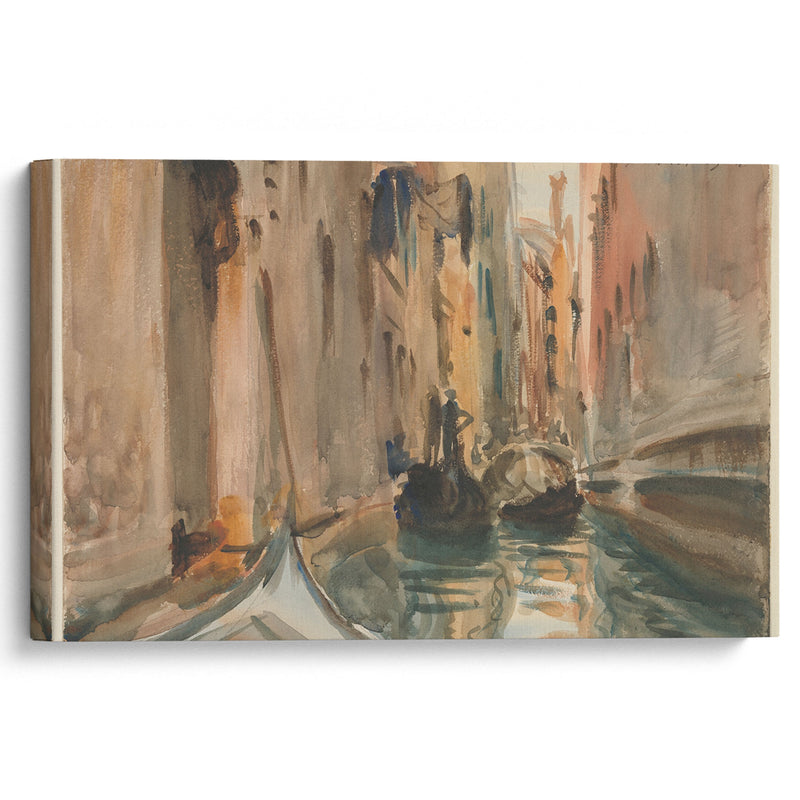 Rio di San Salvatore, Venice  (between 1906 and 1911) - John Singer Sargent - Canvas Print