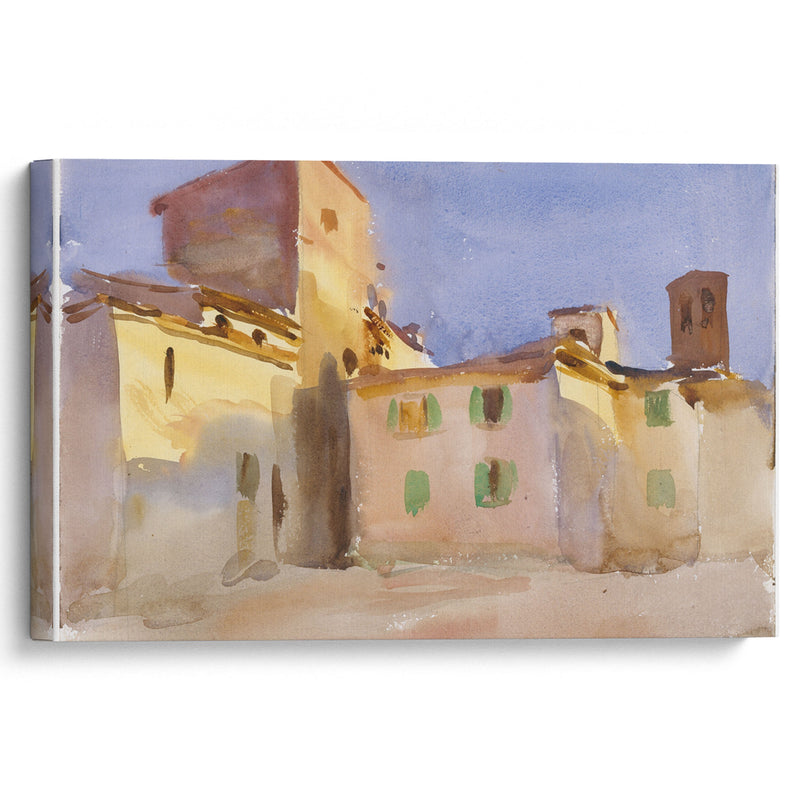 Borgo San Lorenzo (circa 1910) - John Singer Sargent - Canvas Print