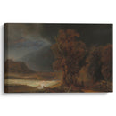 Landscape with the Parable of the Good Samaritan (1638) - Rembrandt van Rijn - Canvas Print