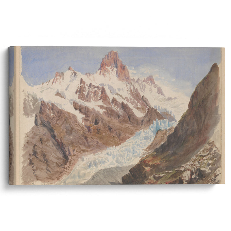 Schreckhorn, Eismeer (1870) - John Singer Sargent - Canvas Print