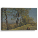 Rockland county, california (circa 1872) - Albert Bierstadt - Canvas Print