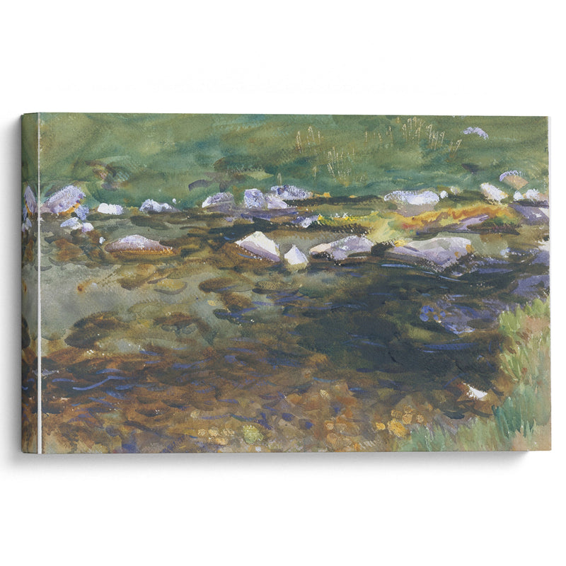 Brook and Meadow (circa 1907) - John Singer Sargent - Canvas Print