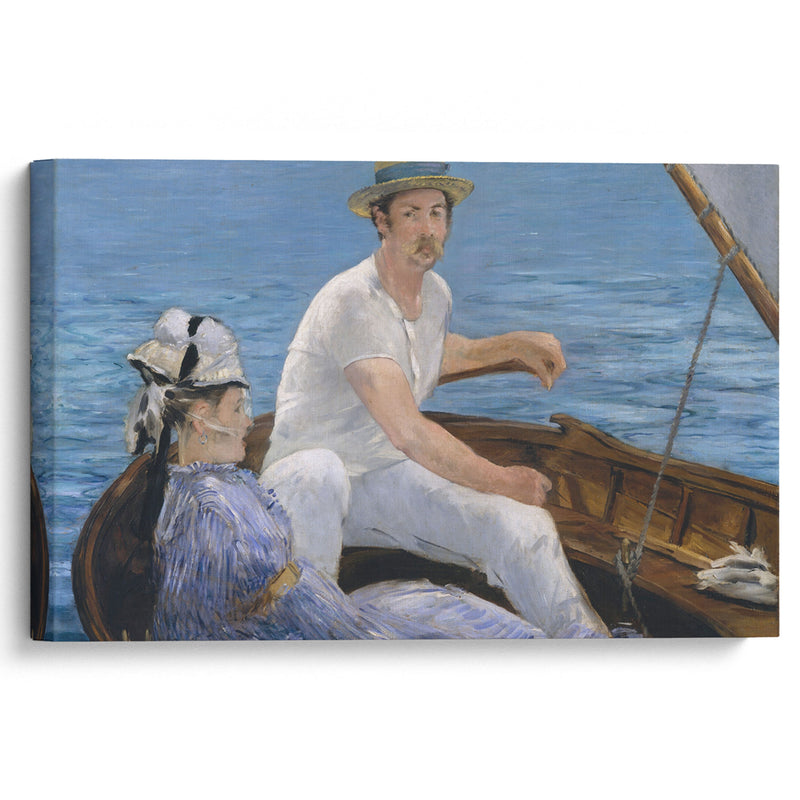 Boating (1874) - Édouard Manet - Canvas Print