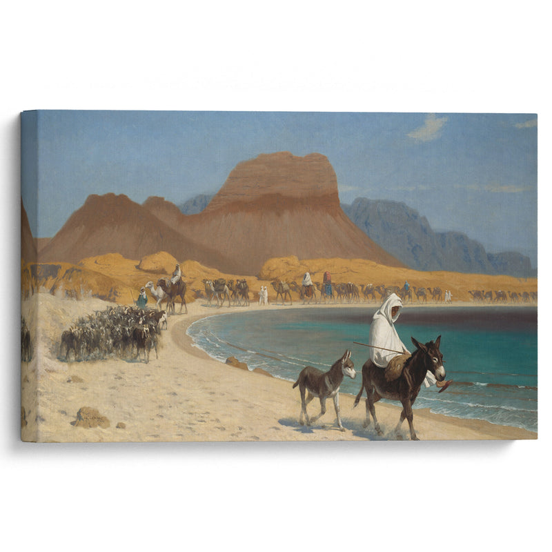 The Gulf of Aqaba (circa 1897) - Jean-Léon Gérôme - Canvas Print