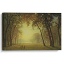 Deer in a clearing, yosemite - Albert Bierstadt - Canvas Print