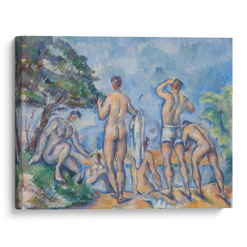 Bathers (1890–92) - Paul Cézanne - Canvas Print