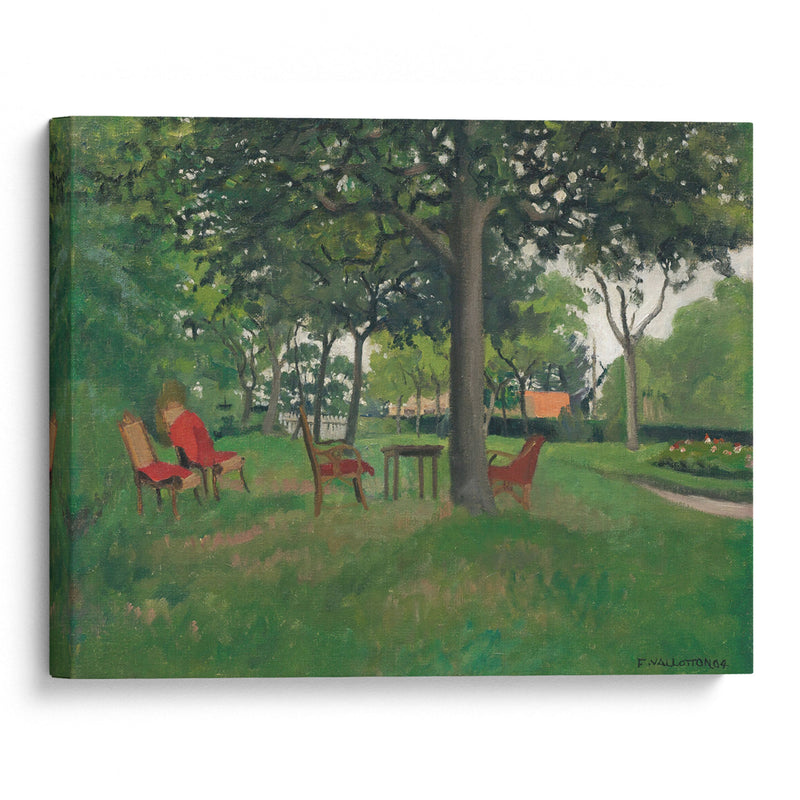 Les Fauteuils, Varengeville (1904) - Félix Vallotton - Canvas Print