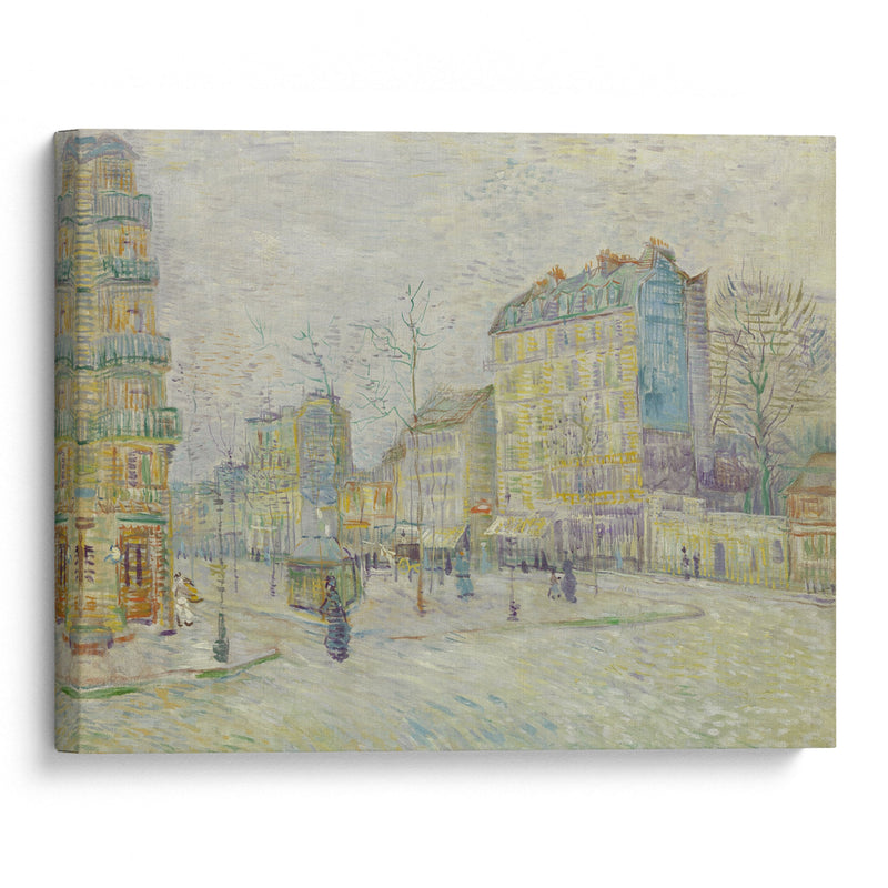 Boulevard de Clichy (1887) - Vincent van Gogh - Canvas Print