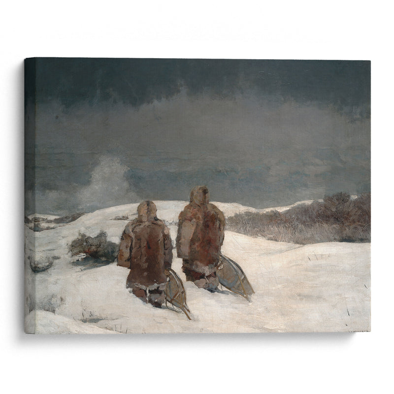 Below Zero (1894) - Winslow Homer - Canvas Print