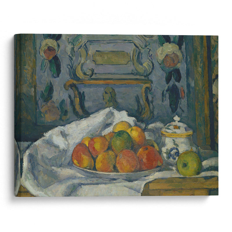 Dish of Apples (ca. 1876–77) - Paul Cézanne - Canvas Print