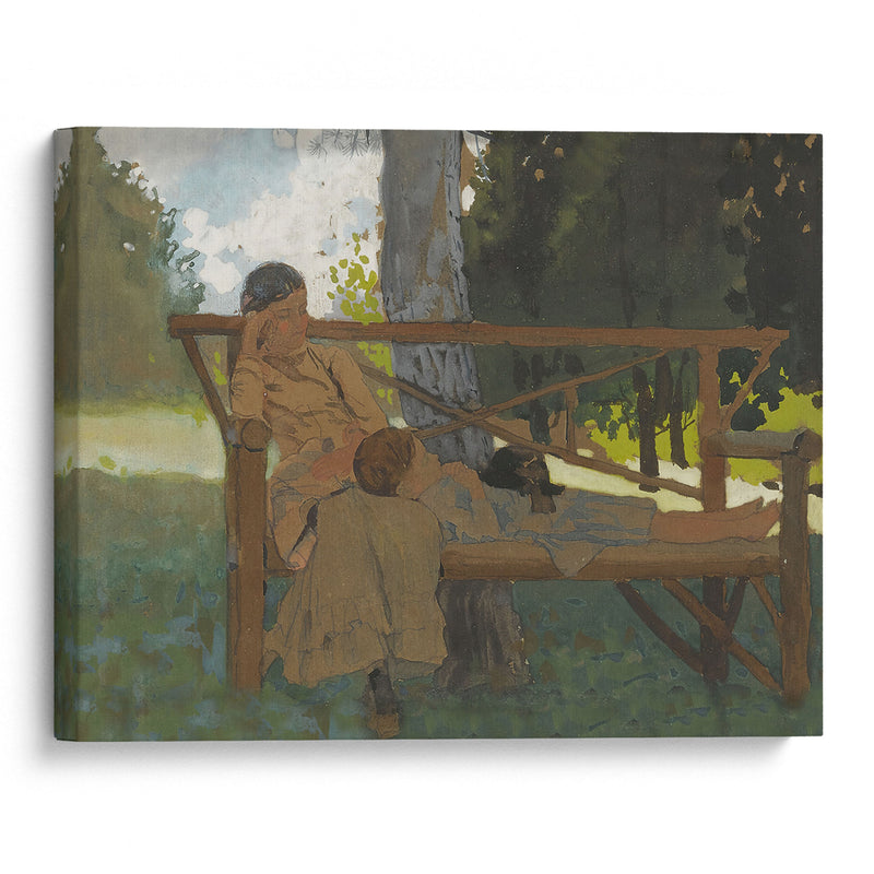 The Siesta - Winslow Homer - Canvas Print