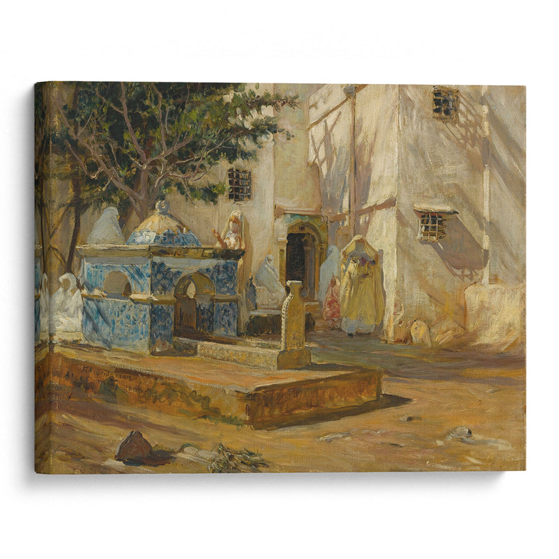 Alger Mareh (1886) - Frederick Arthur Bridgman - Canvas Print