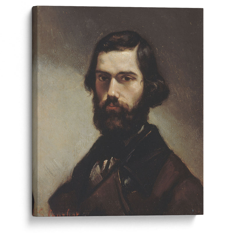 Portrait de Jules Vallès (1861) - Gustave Courbet - Canvas Print