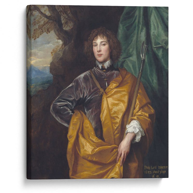 Philip (Lord Wharton_1632) - Anthony van Dyck - Canvas Print