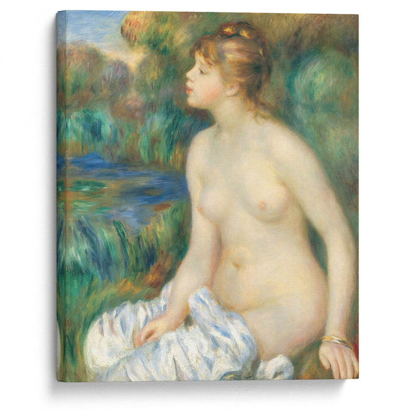 Bather (1891) - Pierre-Auguste Renoir - Canvas Print