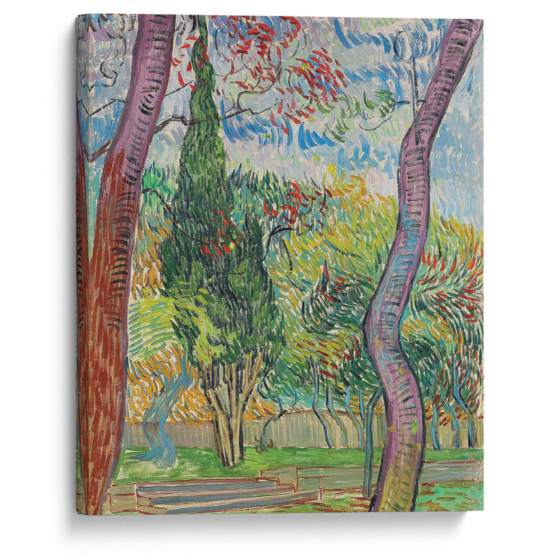 Parc de l’hôpital Saint-Paul (1889) - Vincent van Gogh - Canvas Print - UAIO LMT