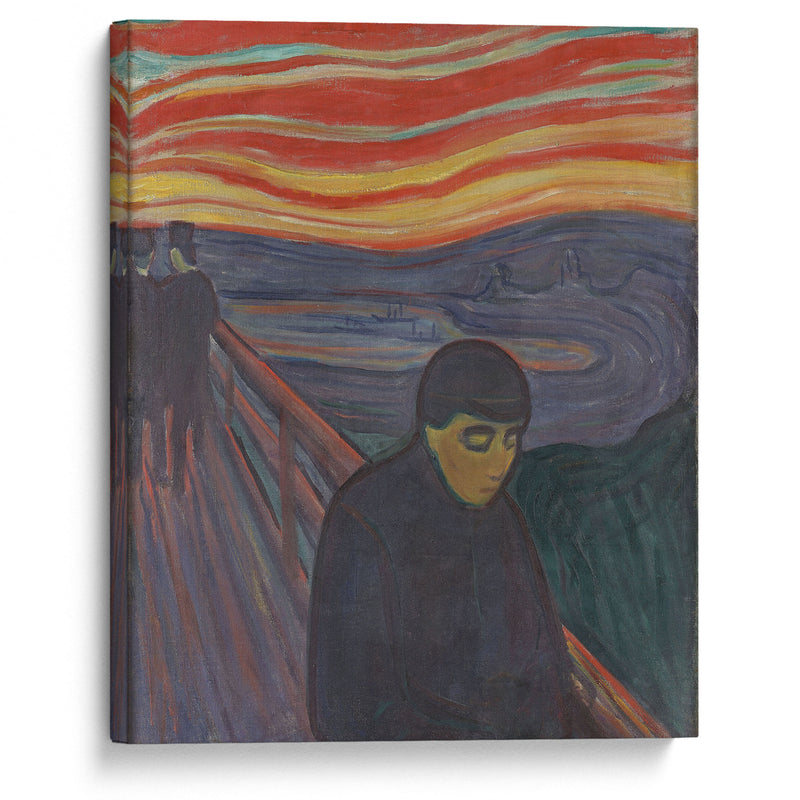 Despair (1894) - Edvard Munch - Canvas Print