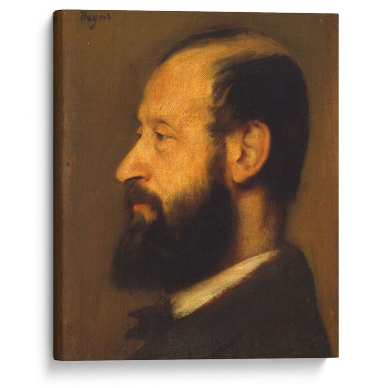 Joseph-Henri Altès (1826–1895) (1868) - Edgar Degas - Canvas Print