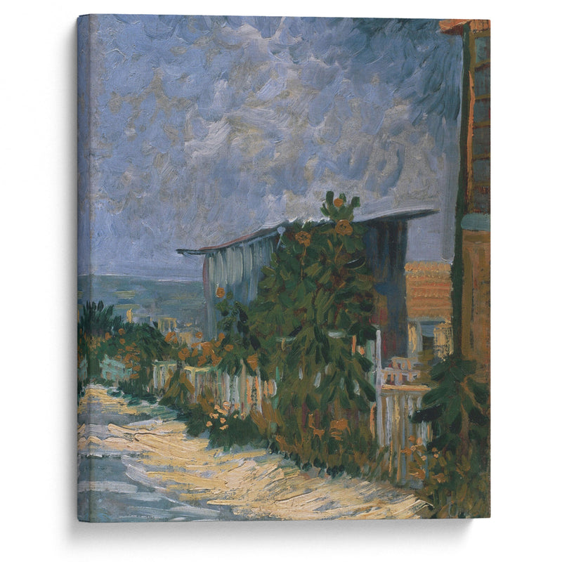 Shelter on Montmartre (1887) - Vincent van Gogh - Canvas Print