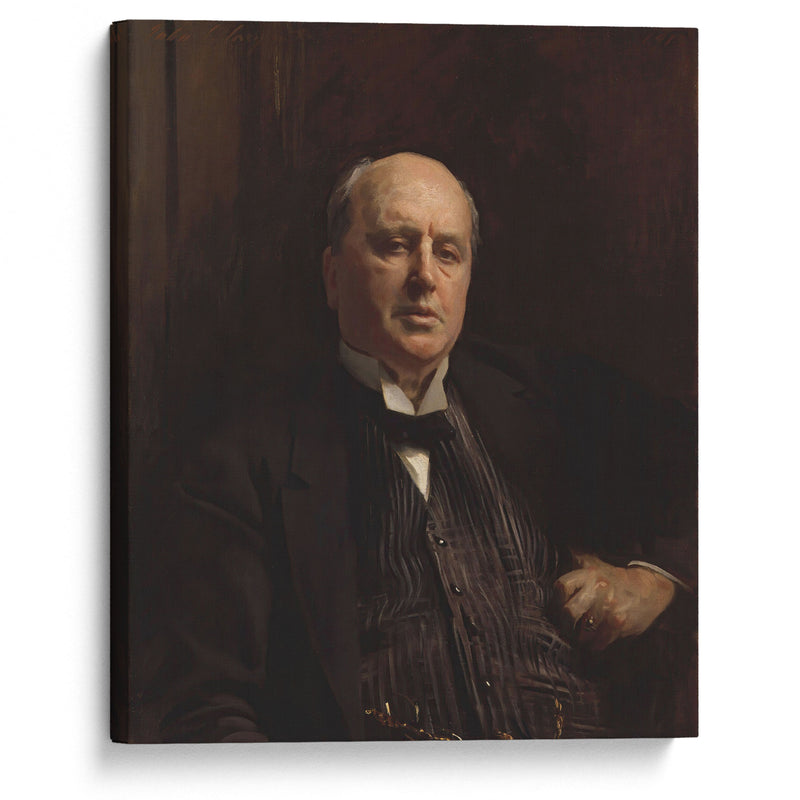 Henry James - John Singer Sargent - Canvas Print