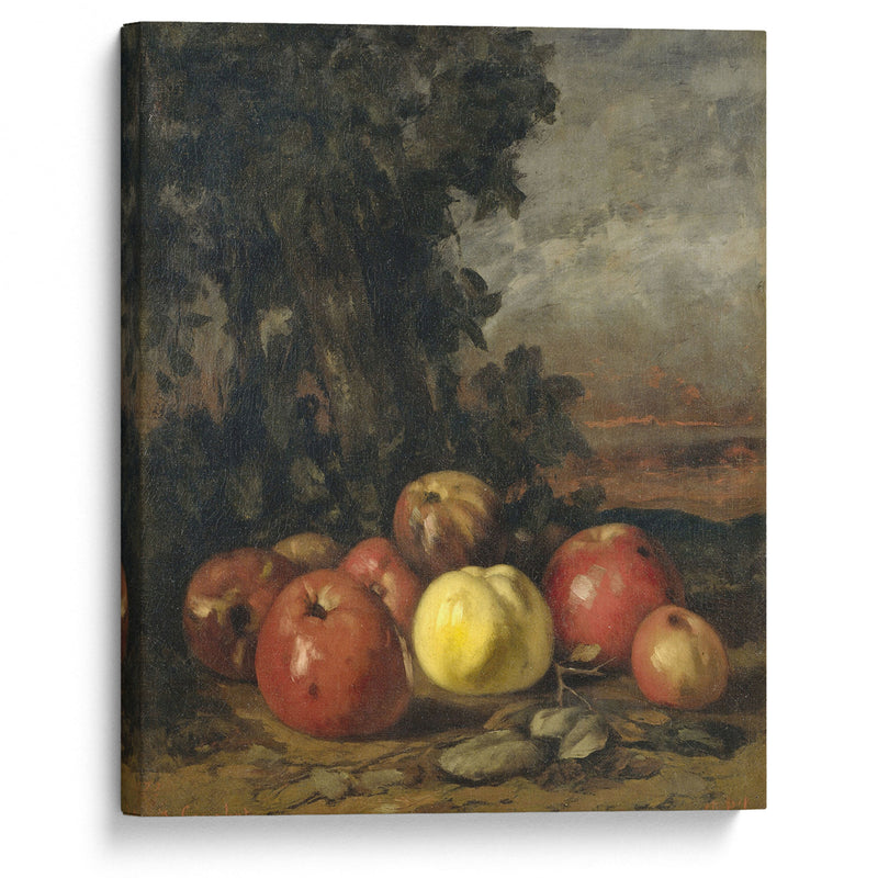 Still Life with Apples (1871 - 1872) - Gustave Courbet - Canvas Print