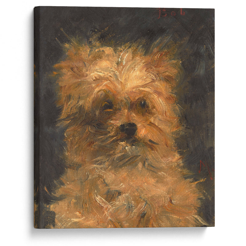 Tête du chien ‘Bob’ (circa 1876) - Édouard Manet - Canvas Print