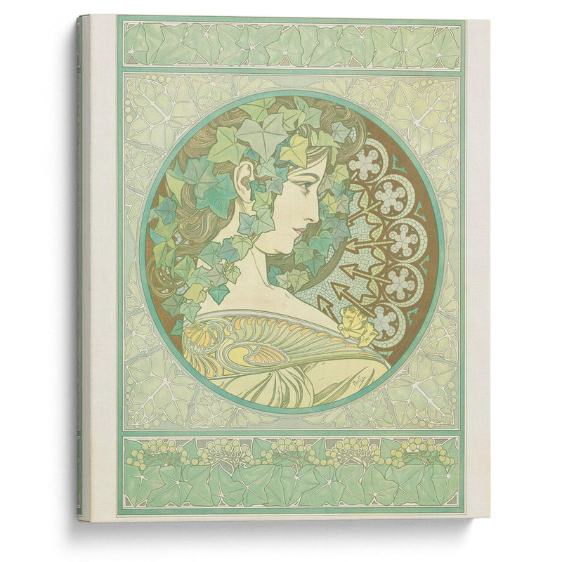 Ivy (1901) - Alphonse Mucha - Canvas Print