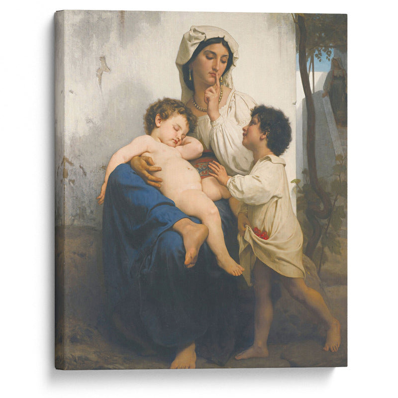 Le Sommeil (1864) - William Bouguereau - Canvas Print