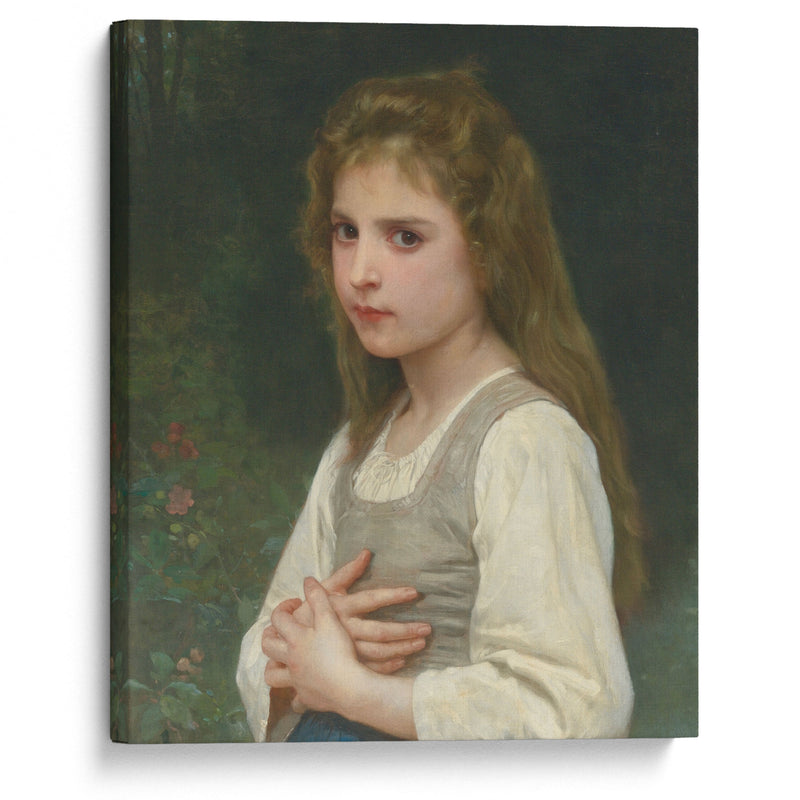 Jeanne (1888) - William Bouguereau - Canvas Print