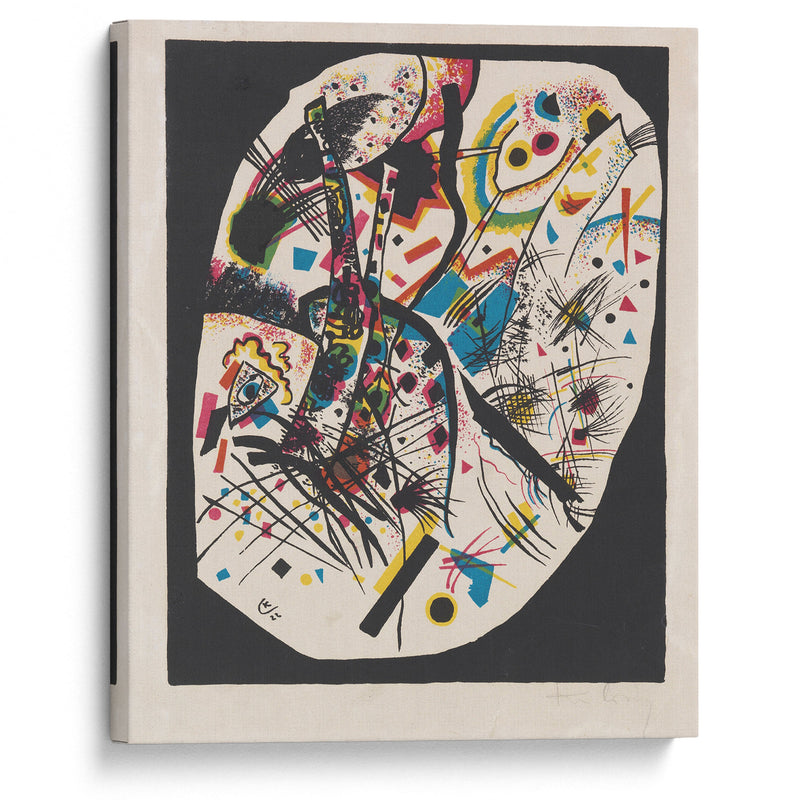 Kleine Welten III (1922) - Wassily Kandinsky - Canvas Print