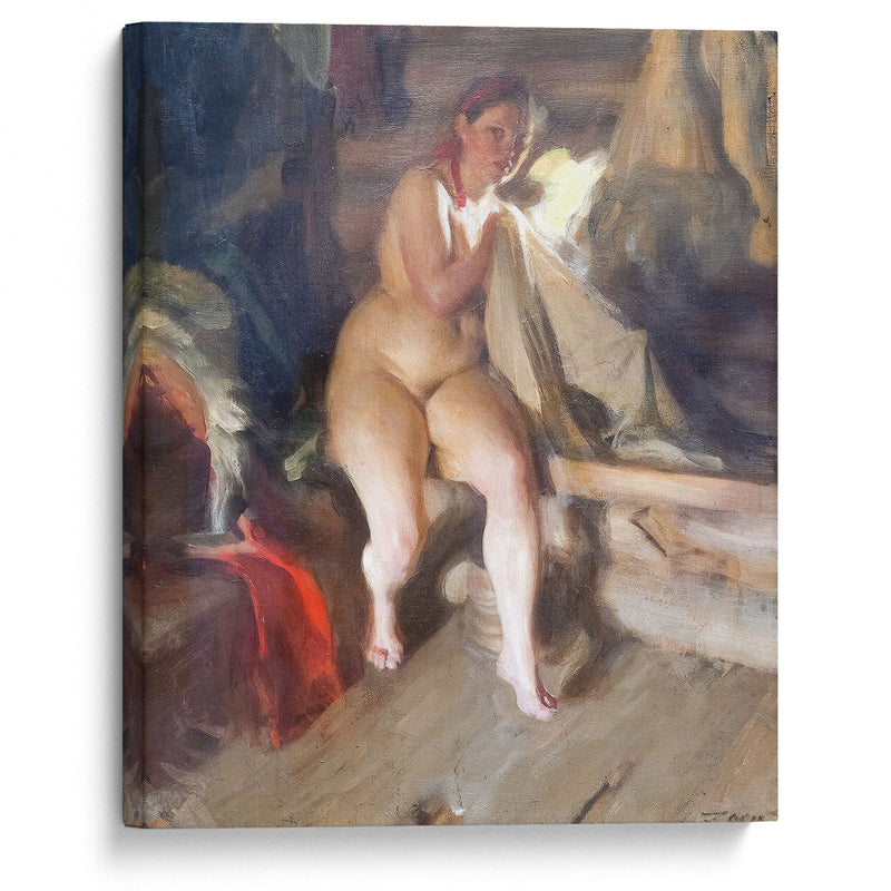 In the Loft (1904) - Anders Zorn - Canvas Print