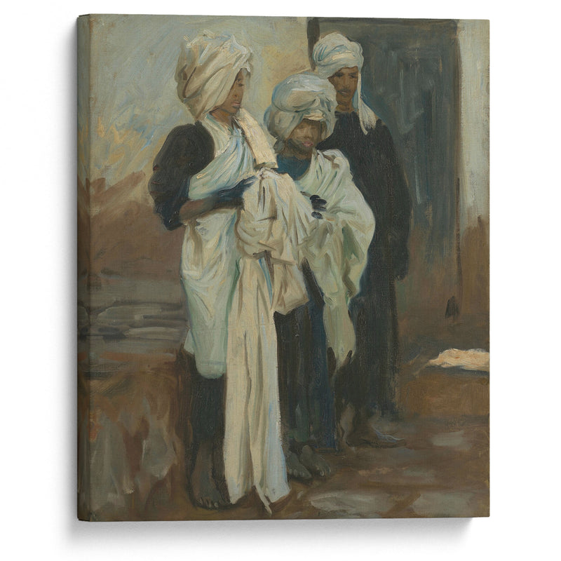 Egyptian Indigo Dyers (1891) - John Singer Sargent - Canvas Print