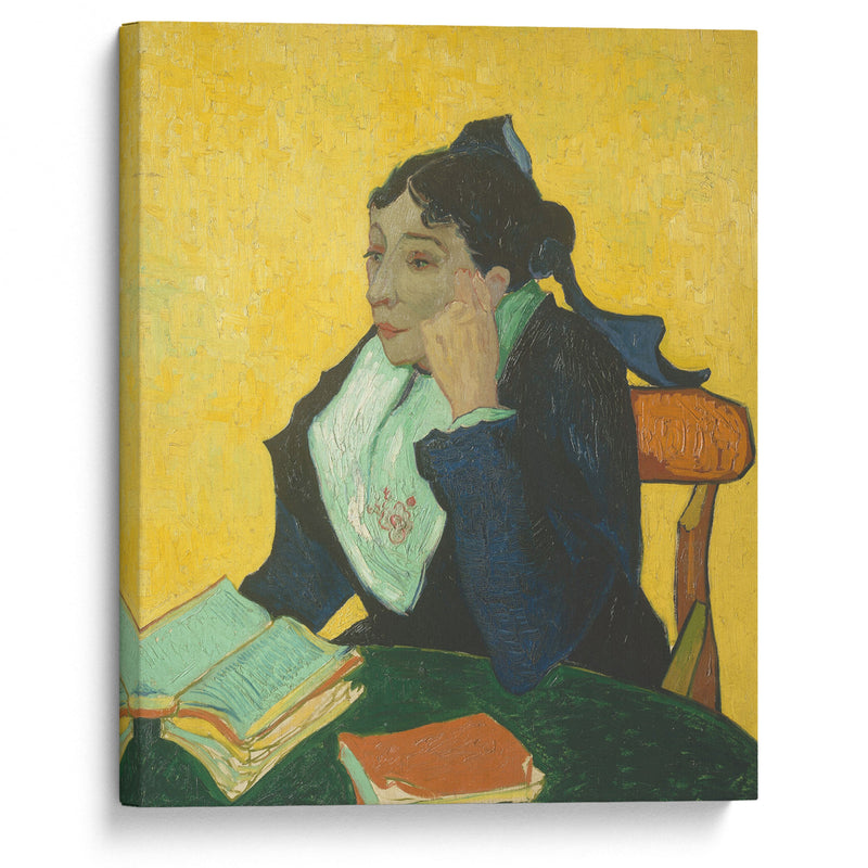 L’Arlésienne; Madame Joseph-Michel Ginoux (Marie Julien, 1848–1911) (1888–89) - Vincent van Gogh - Canvas Print