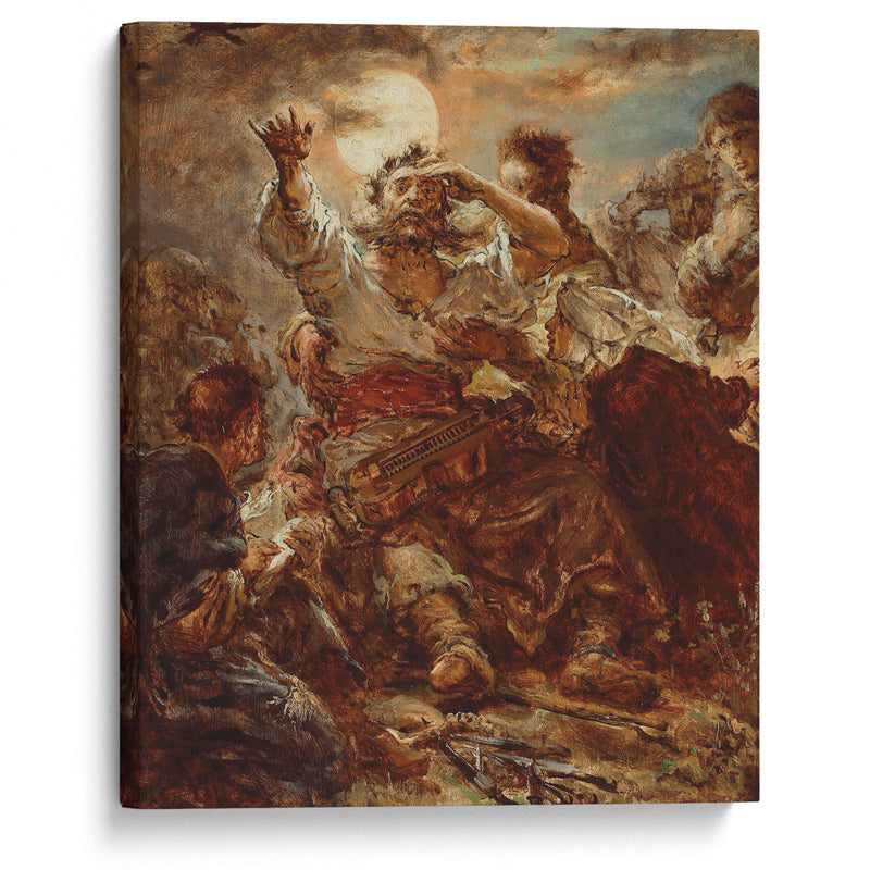 Sketch for the painting “Wernyhora” (1875) - Jan Matejko - Canvas Print